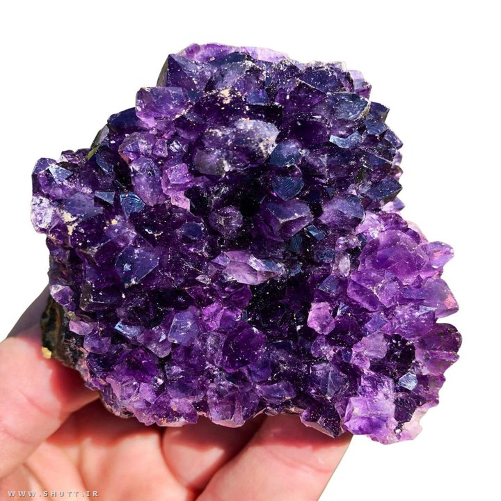 سنگ آمیتیست ارغوانی